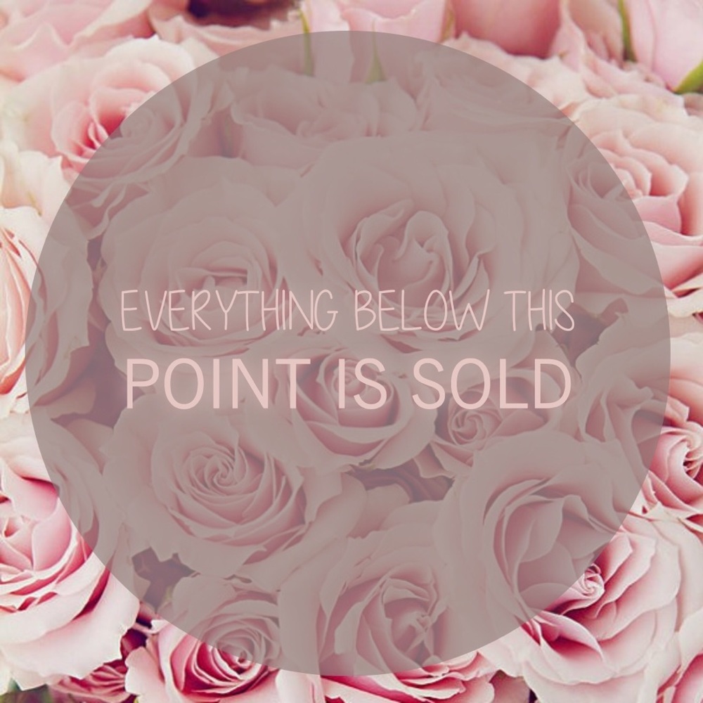 Everything below this point has been sold.